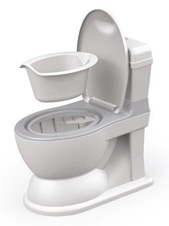 Egitici tuvalet Lazımlık XL 2 İn 1 Çocuk Tuvaleti Beyaz