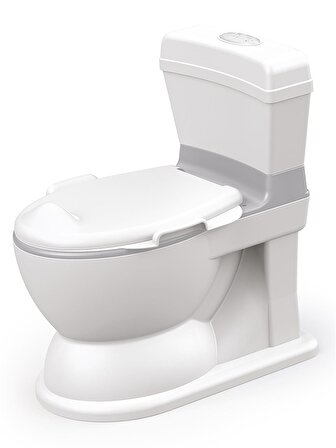 Egitici tuvalet Lazımlık XL 2 İn 1 Çocuk Tuvaleti Beyaz