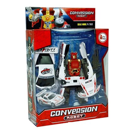 Oyuncak Araba Ve Robot Transformers Araçlar Robota Dönüşen Araba 1,32