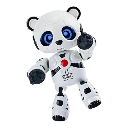 Işıklı, Konuşan, Hareketli Egitici Oyuncak Çocuk Robotu Panda Robot