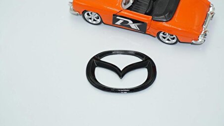 DK Tuning Mazda 6 Direksiyon Göbeği Siyah ABS Logo Arma