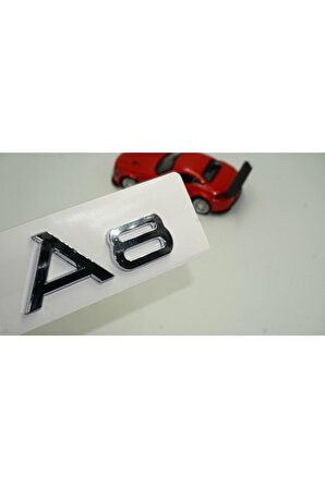 Audi A8 Bagaj Krom 3m Yazı Logo Orjinal Ürün