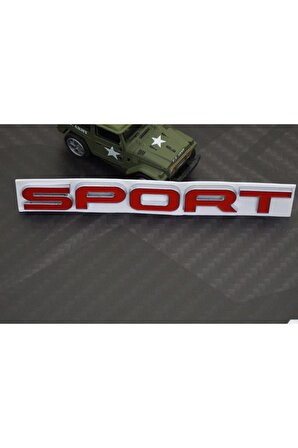 Range Rover Sport Krom Metal Bagaj Logo Amblem 3m 3d