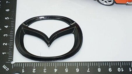 DK Tuning Mazda 3 Direksiyon Göbeği Siyah ABS Logo Arma