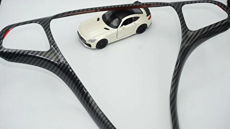 DK Tuning Mercedes Benz Direksiyon Gerçek Karbon Fiber 3M Trim Kaplaması