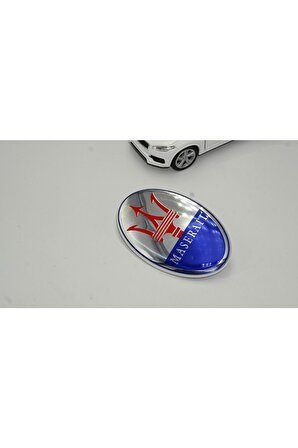 Maserati Quatrroporte Granturismo Ghibli Ön Kaput Logo Orjinal Ür