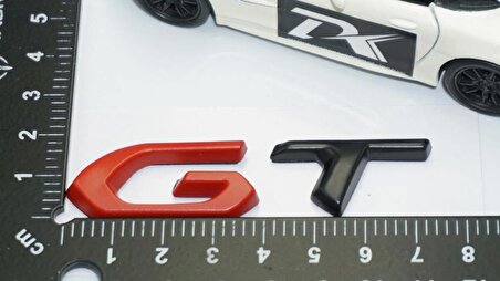 DK Tuning Peugeot GT Bagaj Yeni Versiyon Metal Yazı Logo Amblem