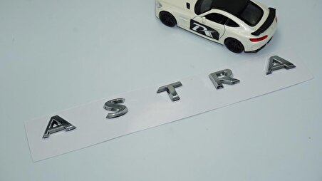 DK Tuning Opel Astra Yeni Nesil Bagaj Krom ABS 3M 3D Yazı Logo Amblem