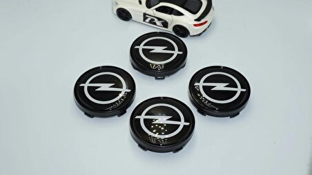 DK Tuning Opel Siyah Jant Göbeği Kapak Seti 60mm