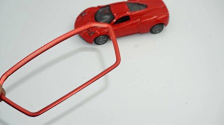 DK Tuning A6 A7 A8 Direksiyon Göbeği 3M Kırmızı Çemberi Audi İle Uyumlu