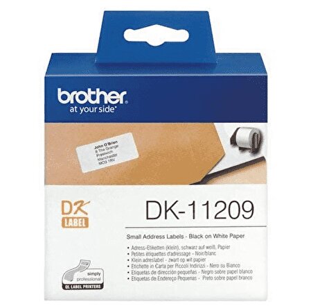 Brother DK-11209 Küçük Orjinal Adres Etiketi