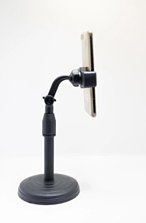 DACHLAMP Portatıf 360 ° Masaüstü Ayarlanabilir Telefon Standı Tutucu