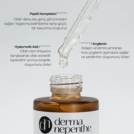 Derma Nepenthe Olgun Ciltler İçin - Vitamin C Tonik, Anti Aging Serum, Nemlendirici El ve Yüz Bakım Kremi 3'lü Set