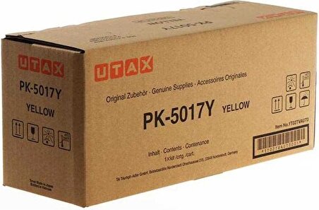 Utax PK-5017 Sarı Orjinal Fotokopi Toneri P-C3062I