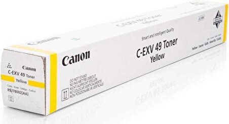 Yvz Bilisim Canon C-Exv-49 Sarı Fotokopi Toneri