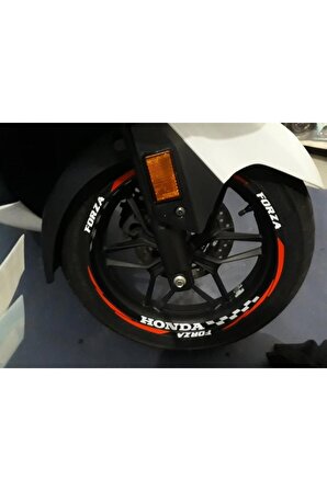 DesingONB Motorsiklet Jant Şeridi Honda Forza Sağ-Sol/Ön-Arka