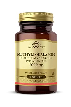 Methylcobalamin (b12) 1000 Mcg 30 Dil Altı Tablet
