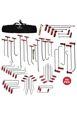 Pdr Tools 56 Parça Boyasız Göçük Düzeltme Set Kaporta Onarım