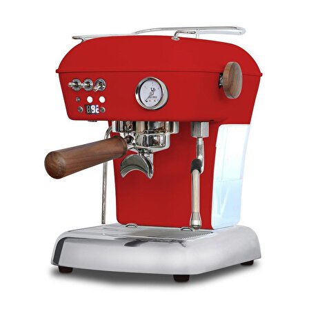 Ascaso Dream Pid Kırmızı Espresso & Cappuccino Makinesi