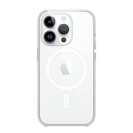 Teleplus iPhone 15 Pro Kılıf Magsafe Özellikli  Mika Sert Kapak