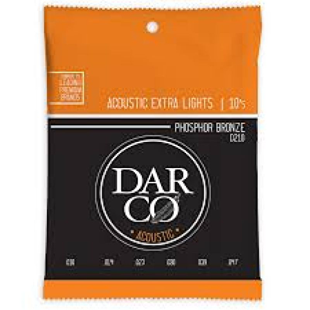 Darco Strings 41Y18D210 - Extra Light Akustik Gitar Teli (0.10 - 0.47)