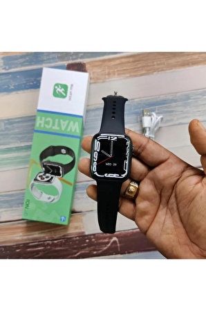 Dt No 1 Watch 7 Akıllı Saat Serisi Tam Ekran Nfc Gps Takip Bt Arama Aranma Mesaj Okuma Siri Kontrol