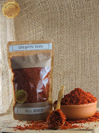 Diyarından Zehir Acı Pul Biberi 250 gr (Özel Acı)