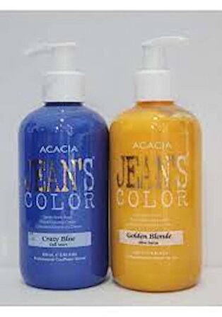 Jean's Color Deli Mavi-Altın Sarısı 250ml 2li Set