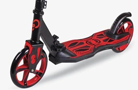 Furkan Toys Cool Wheels 12+ Yaş Katlanır Scooter Dev Teker Scooter Kırmızı