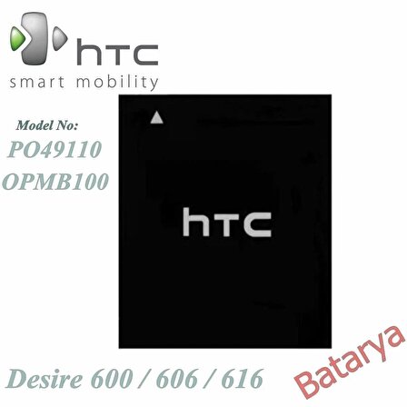 HTC Desire 616 Batarya HTC BOPBM100 Uyumlu Batarya