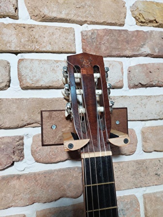 Ukulele Stand Duvar Askı Aparatı Stantı Ceviz Donizetti