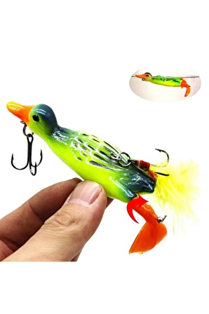 Turna Kaşığı 14gr 9cmTurna Ördek Rapala Lures Döner Ayak Rapala Turna Sahte YemSasi Yem