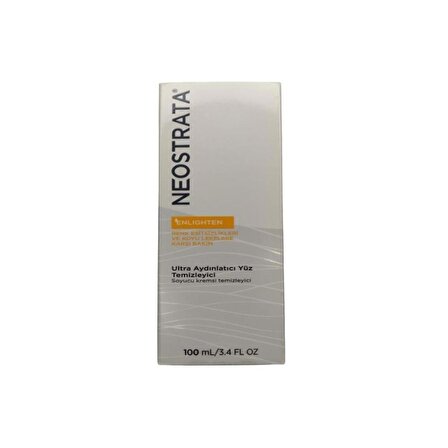 Neostrata Enlighten Tüm Ciltler için Aydınlatıcı Parfümsüz Yüz Temizleme Kremi 100 ml 