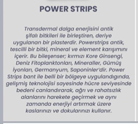 GOLD POWER STRİPS 