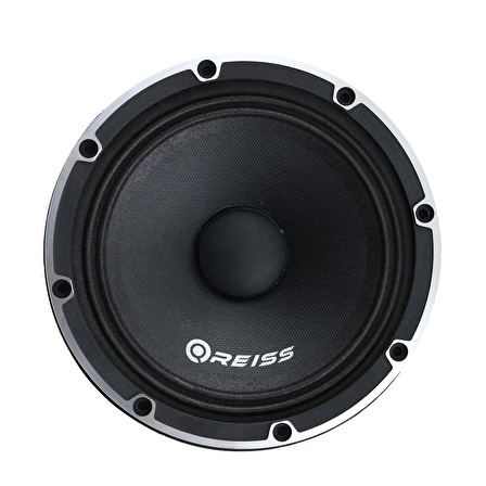 Reiss Audio Rs-M6TJ Çifti 700wat-300w Rms Metal Kapaklı 16 cm Oto Midrange Hoparlör