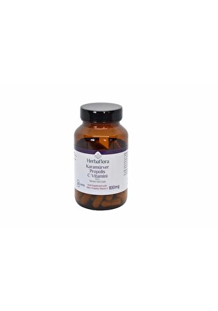 Herbaflora Karamürver - Propolis - C Vitamini 60 Kapsül 930mg