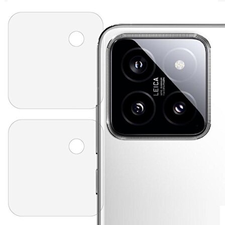 Xiaomi 14 Esnek Nano Kamera Lens Koruyucu (1 Set)