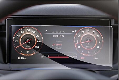 Hyundai Tucson 10.25 Inç Dijital Gösterge Uyumlu 9H Nano Ekran Koruyucu