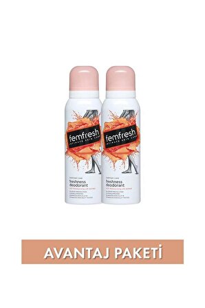 Femfresh Dış Genital Bölge Deodorantı 2 x 125 Ml İkili Set