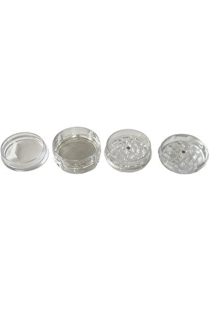 OP-01 PLASTİK GRINDER 4 Kat Tutun Baharat Öğütücü Parçalayıcı Mıknatıslı Gırgır