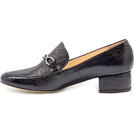 Nish Exclusive 1607 Kadın Hakiki Deri Klasik Ayakkabı