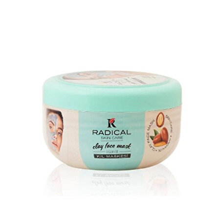 Radical Argan Yağlı Kil Maskesi 400 gr x 2 Adet