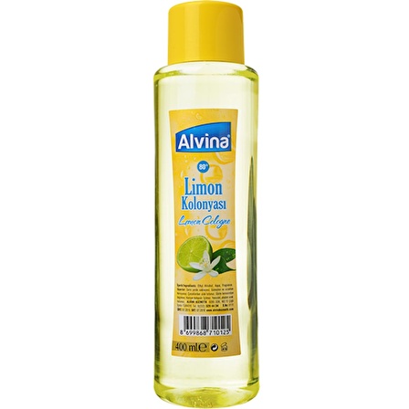 Alvina Limon Kolonyası 400 ML x 4 Adet