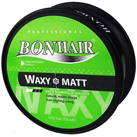 Bonhair Styling Wax Matt 150 ML x 3 Adet