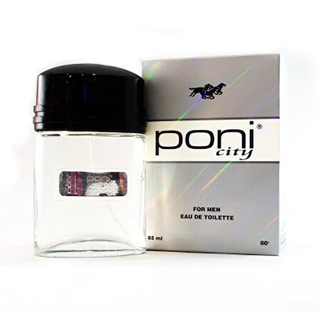 Poni Parfum Erkek 85 ml City x 4 Adet