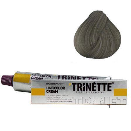 Trinette Tüp Boya 9.11 Açık Yoğun Küllü Sarı 60 ml x 3 Adet + Sıvı Oksidan 3 Adet
