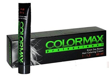 Colormax Tüp Boya 6.0 Yoğun Koyu Kumral  x 2 Adet + Sıvı Oksidan 2 Adet