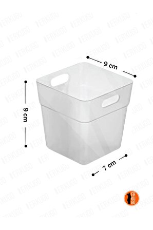 1 Adet Mini Kutu, Buzdolabı & Kapak Içi Düzenleyici, Organizer Kutu