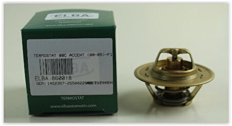 ELBA Termostat 88c Accent 00-05 -Fiesta 89-95 -Getz 02-05 -Miç Ra 03-10 -Note 06 1.3-