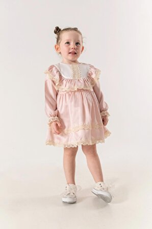 Kız Bebek Kız Çocuk Doğum Günü Parti Düğün Elbise Astarlı Çocuk Giyim Bebek Giyim